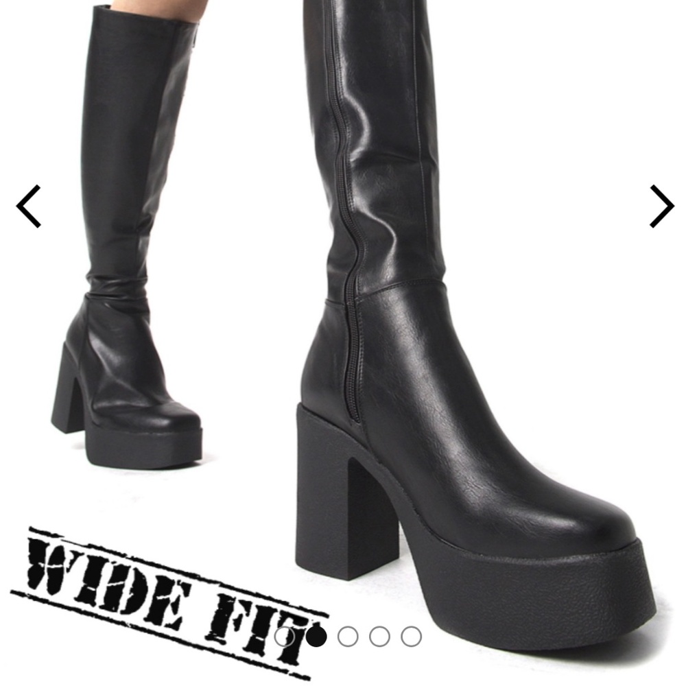 Lamoda Slick Nick Boots ✨🪩 (WIDE CALF)